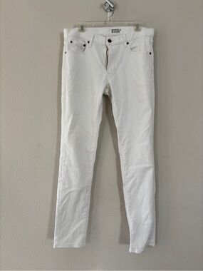 Uniqlo Men White Skinny Jeans